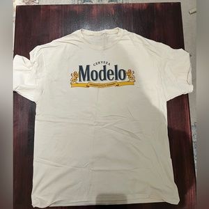 Modelo Beer Tshirt in Large